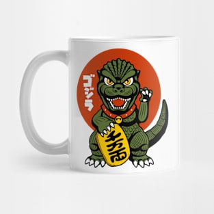 Lucky Godzilla Mug